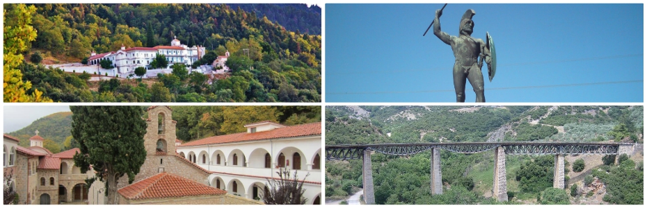 Ιερά Μονή Δαμάστας – Θερμοπύλες – Γοργοπόταμος